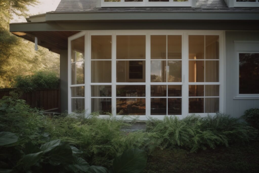 Portland home interior with UV protection window film